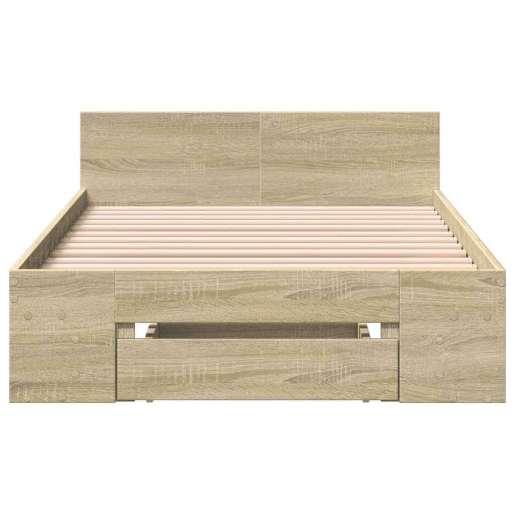 Giroletto Cassetto Rovere Sonoma 90x190 cm Legno Multistrato 3280785