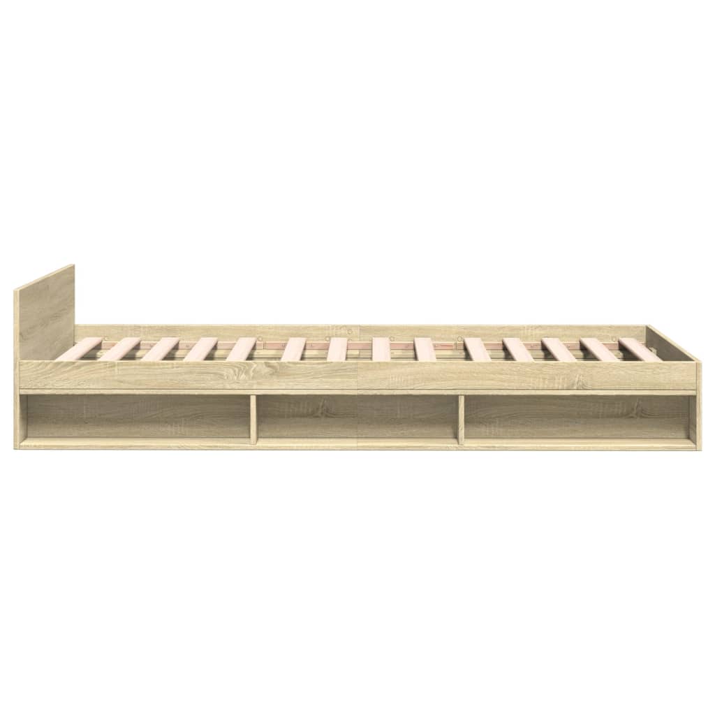 Giroletto Cassetto Rovere Sonoma 90x190 cm Legno Multistrato 3280785