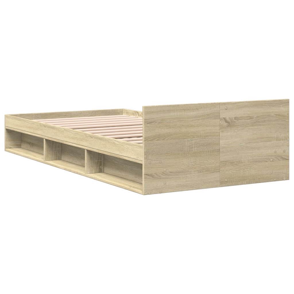 Giroletto Cassetto Rovere Sonoma 90x190 cm Legno Multistrato 3280785