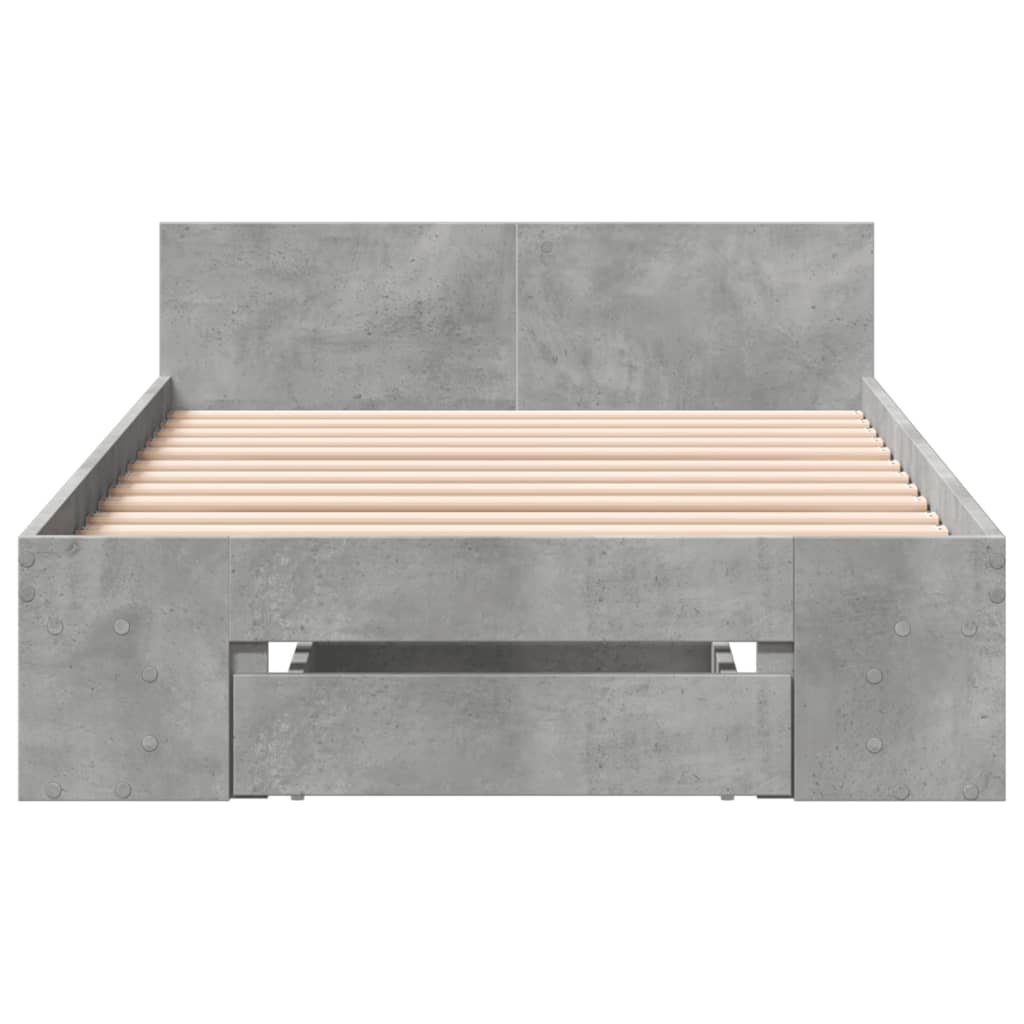 Giroletto Cassetto Grigio Cemento 90x200 cm Legno Multistrato 3280800