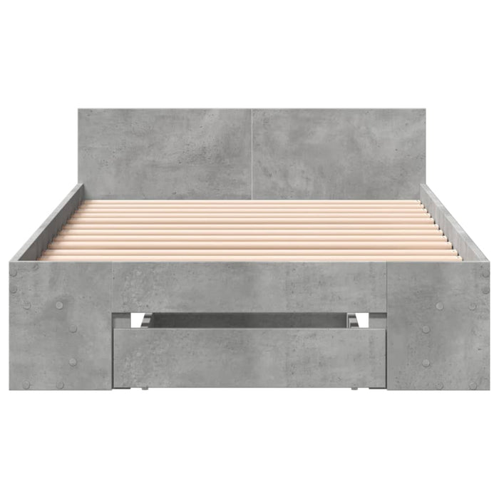 Giroletto Cassetto Grigio Cemento 75x190 cm Legno Multistrato 3280807