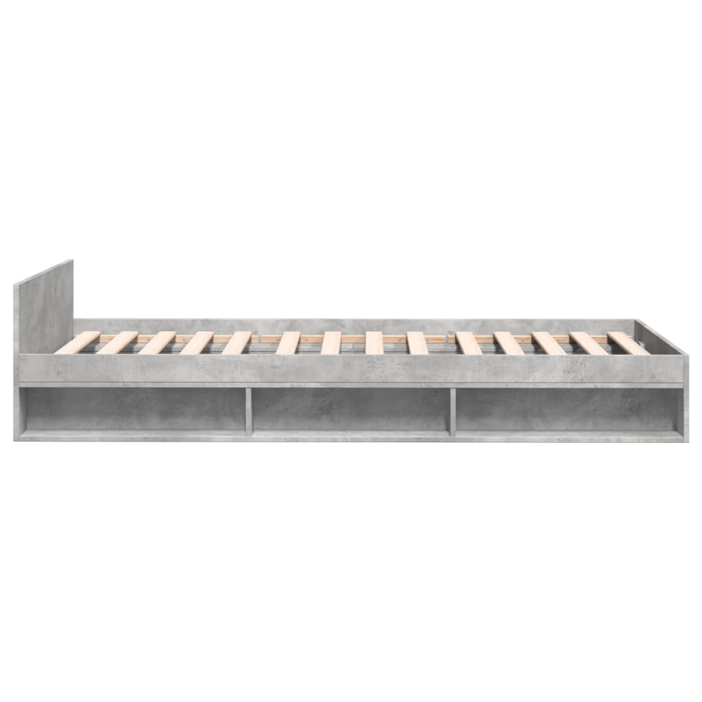 Giroletto Cassetto Grigio Cemento 75x190 cm Legno Multistrato 3280807