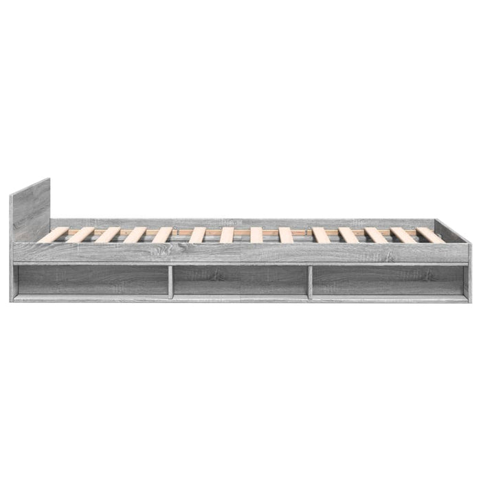 Giroletto Cassetto Grigio Sonoma 75x190 cm Legno Multistrato 3280809