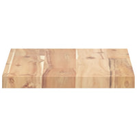 Mensole da Parete 3 pz 40x20x2 cm Legno Acacia Non Trattato 3279337