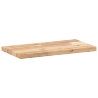 Ripiano a Parete 60x20x2 cm Legno Massello Acacia Non Trattato 3279339