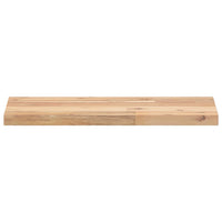 Mensole da Parete 4 pz 60x20x2 cm Legno Acacia Non Trattato 3279342