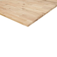 Mensole da Parete 3 pz 100x20x2 cm Legno Acacia Non Trattato 3279349