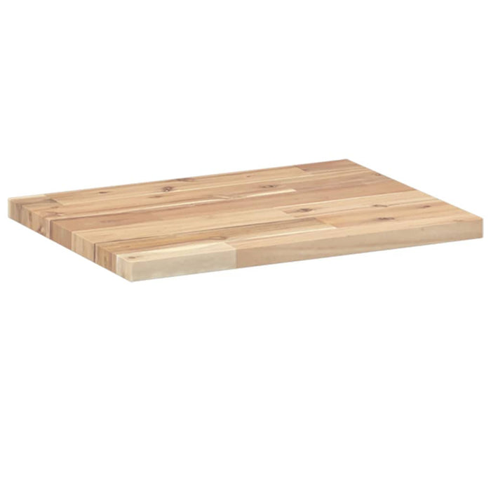 Mensole da Parete 4 pz 60x30x2 cm Legno Acacia Non Trattato 3279370