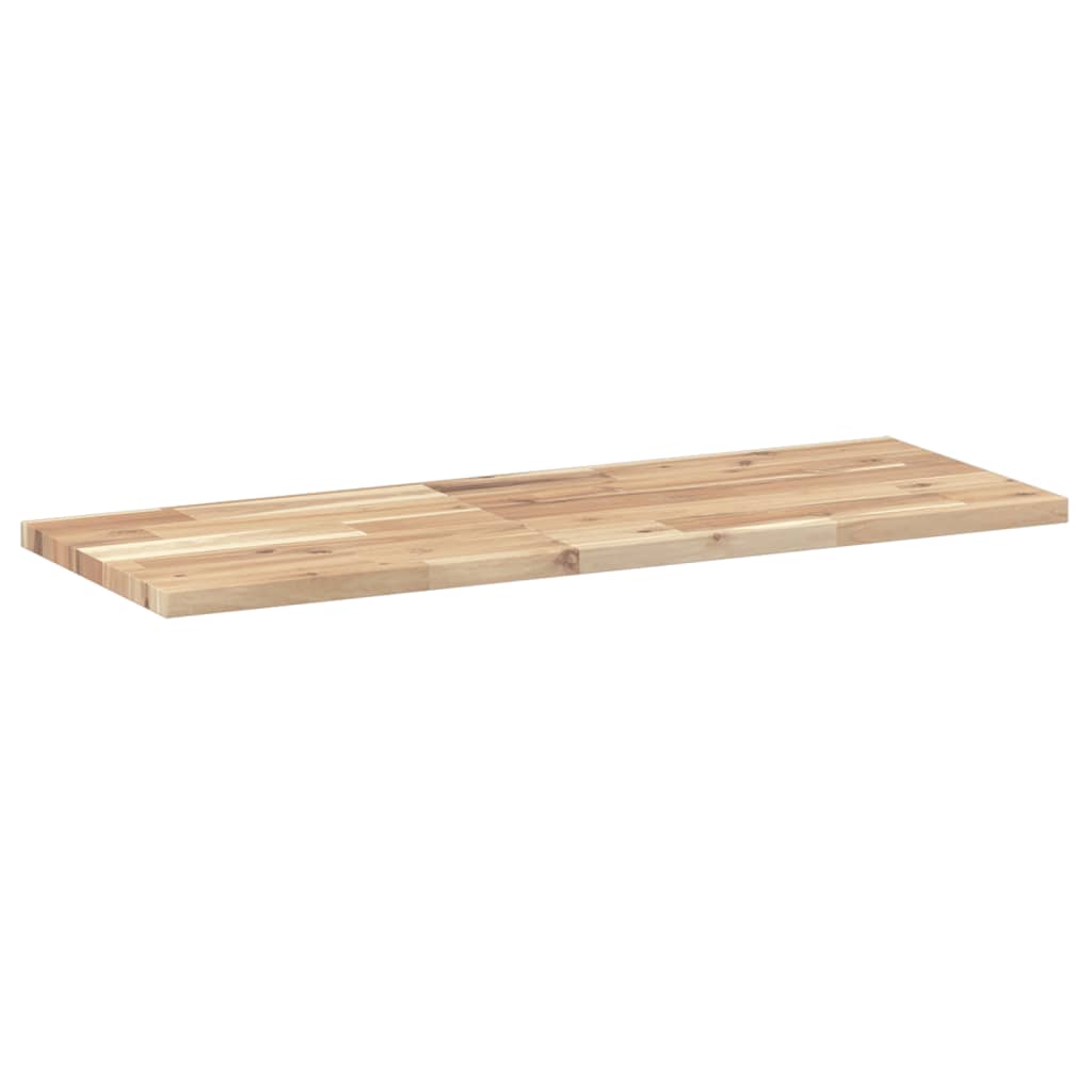 Ripiano a Parete 80x30x2 cm Legno Massello Acacia Non Trattato 3279371