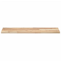 Mensole da Parete 2 pz 80x30x2 cm Legno Acacia Non Trattato 3279372