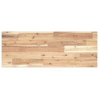 Mensole da Parete 2 pz 80x30x2 cm Legno Acacia Non Trattato 3279372