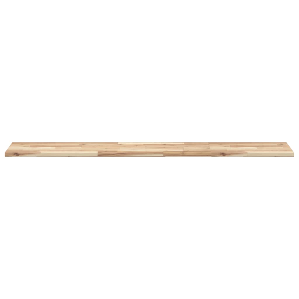 Ripiano a Parete 120x30x2 cm Legno Massello Acacia Non Trattato 3279379