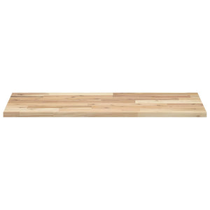 Mensole da Parete 2 pz 60x40x2 cm Legno Acacia Non Trattato 3279392