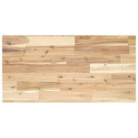 Ripiano a Parete 100x40x2 cm Legno Massello Acacia Non Trattato 3279399