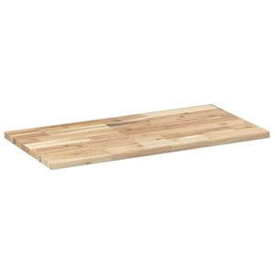 Ripiano a Parete 100x40x2 cm Legno Massello Acacia Non Trattato 3279399