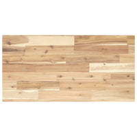 Mensole da Parete 2 pz 100x40x2 cm Legno Acacia Non Trattato 3279400