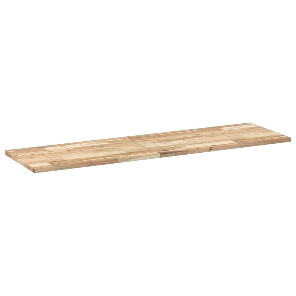 Ripiano a Parete 120x40x2 cm Legno Massello Acacia Non Trattato 3279403