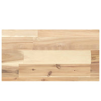 Mensole da Parete 2 pz 40x20x4 cm Legno Acacia Non Trattato 3279416