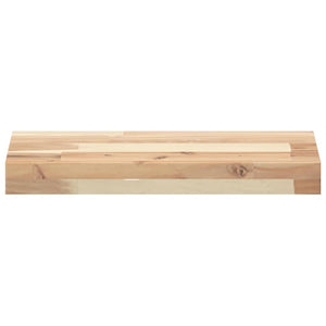 Ripiano a Parete 60x20x4 cm Legno Massello Acacia Non Trattato 3279419