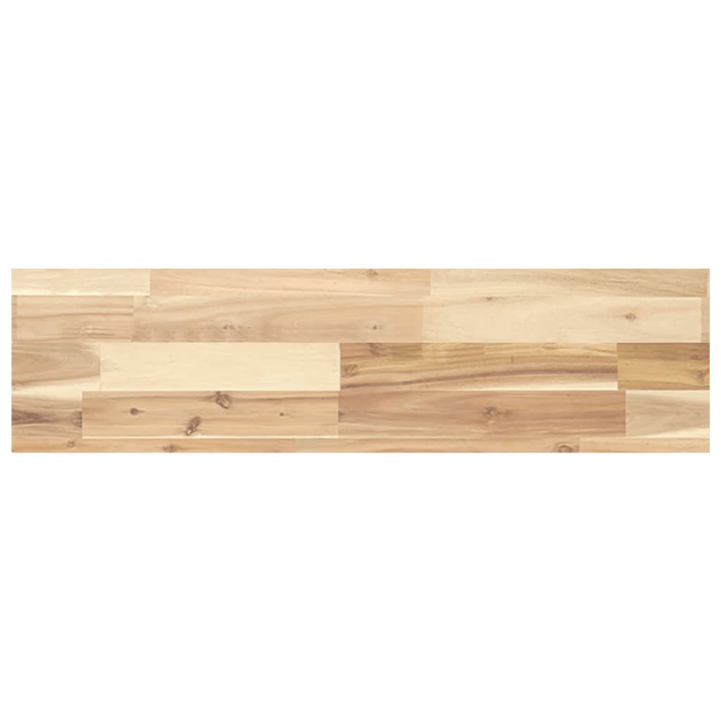 Mensole da Parete 2 pz 80x20x4 cm Legno Acacia Non Trattato 3279424