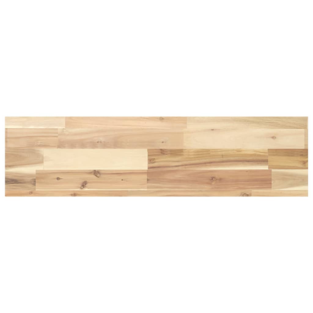 Mensole da Parete 4 pz 80x20x4 cm Legno Acacia Non Trattato 3279426