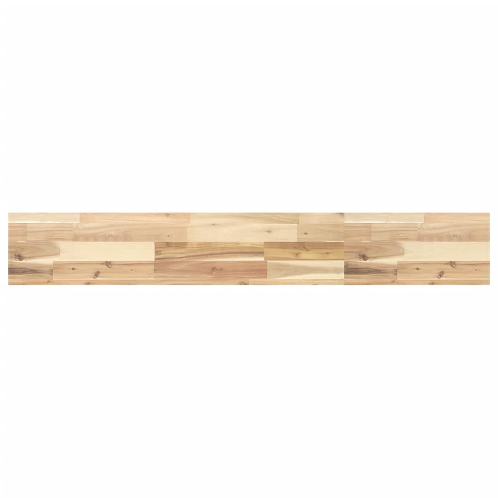 Ripiano a Parete 140x20x4 cm Legno Massello Acacia Non Trattato 3279435