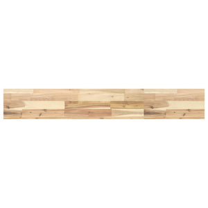 Mensole da Parete 2 pz 140x20x4 cm Legno Acacia Non Trattato 3279436