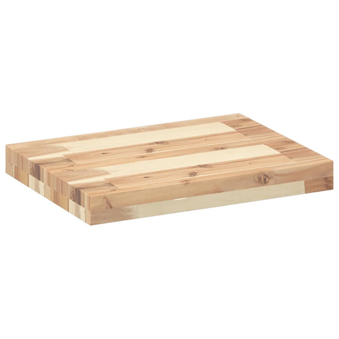 Mensole da Parete 3 pz 60x30x4 cm Legno Acacia Non Trattato 3279449