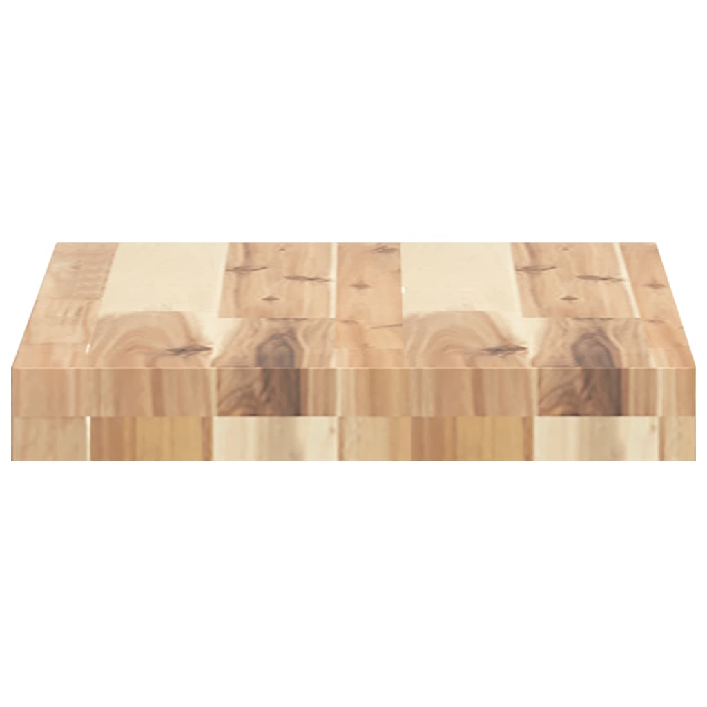 Mensole da Parete 4 pz 60x30x4 cm Legno Acacia Non Trattato 3279450