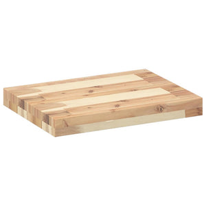 Mensole da Parete 4 pz 60x30x4 cm Legno Acacia Non Trattato 3279450