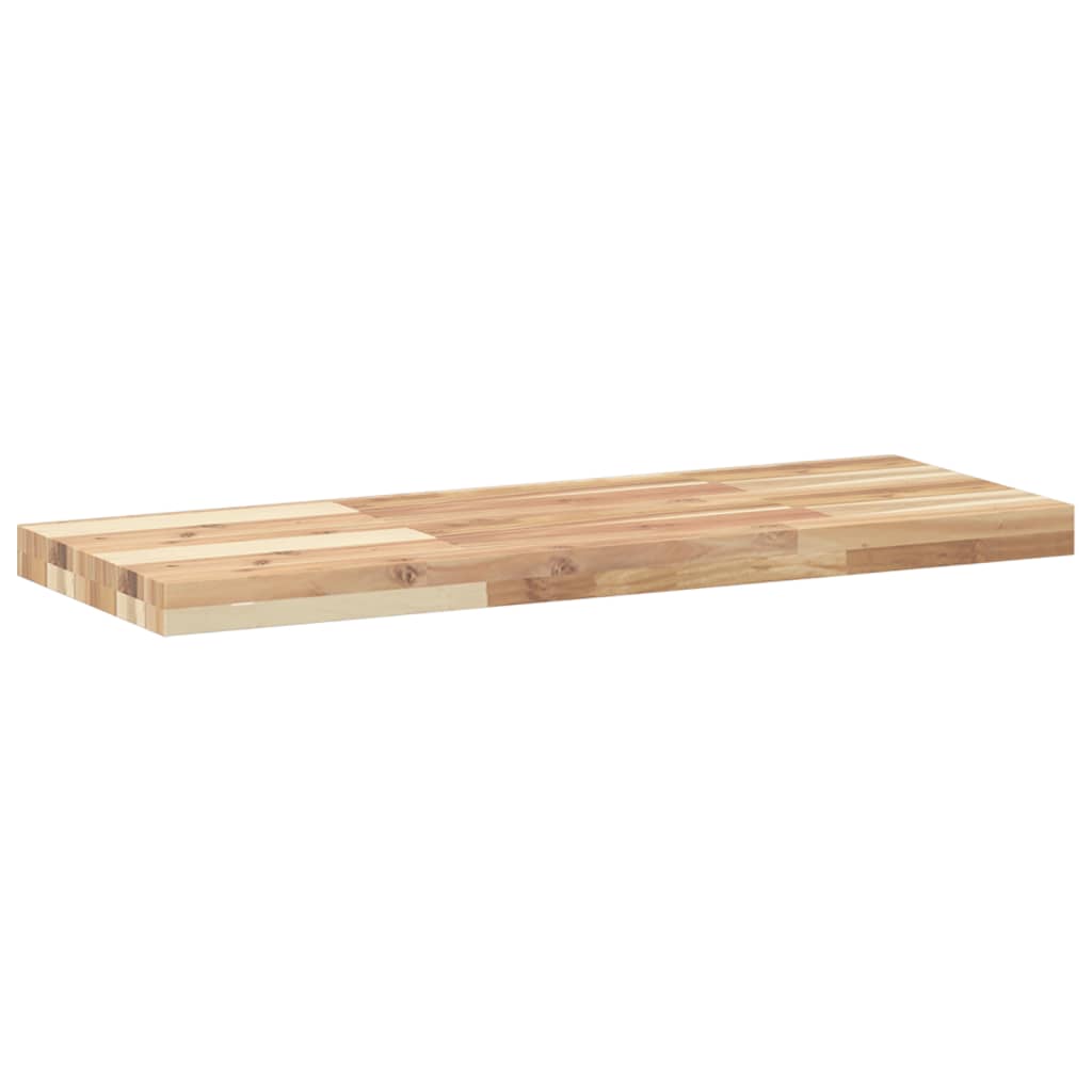 Ripiano a Parete 80x30x4 cm Legno Massello Acacia Non Trattato 3279451