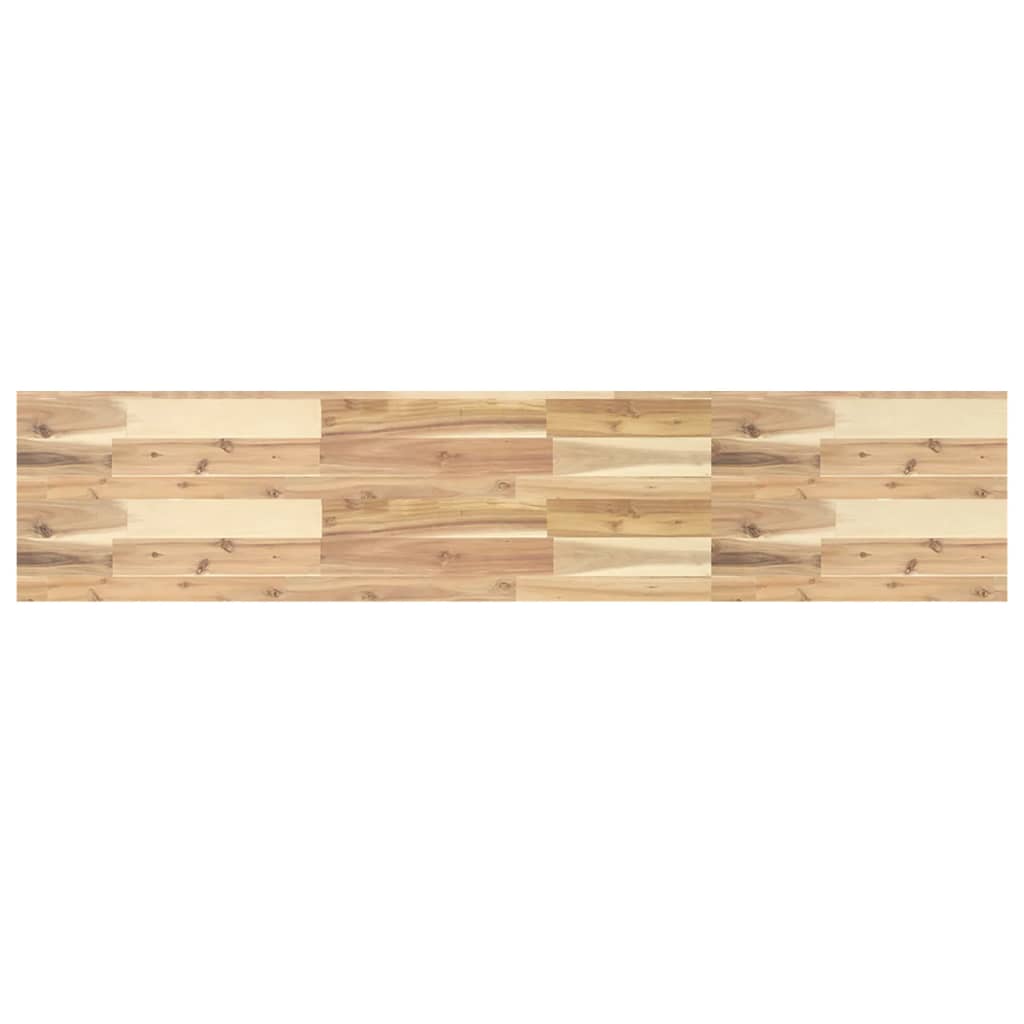 Mensole da Parete 3 pz 140x30x4 cm Legno Acacia Non Trattato 3279465