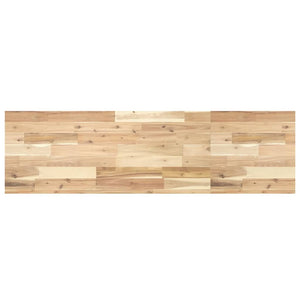 Mensole da Parete 2 pz 120x40x4 cm Legno Acacia Non Trattato 3279484