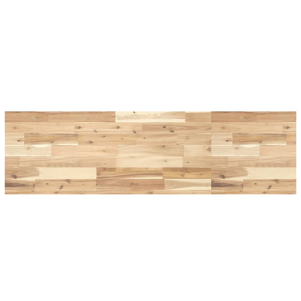 Mensole da Parete 4 pz 120x40x4 cm Legno Acacia Non Trattato 3279486