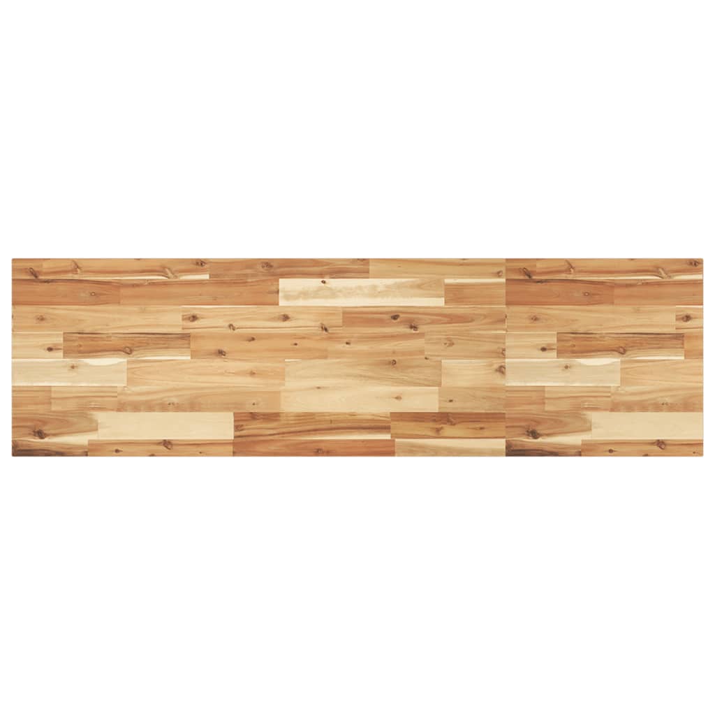 Ripiano a Parete 160x40x2cm Legno Massello Acacia Rifinito Olio 3279571