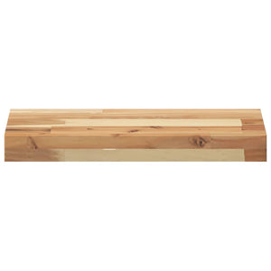 Ripiano a Parete 40x20x4 cm Legno Massello Acacia Rifinito Olio 3279575