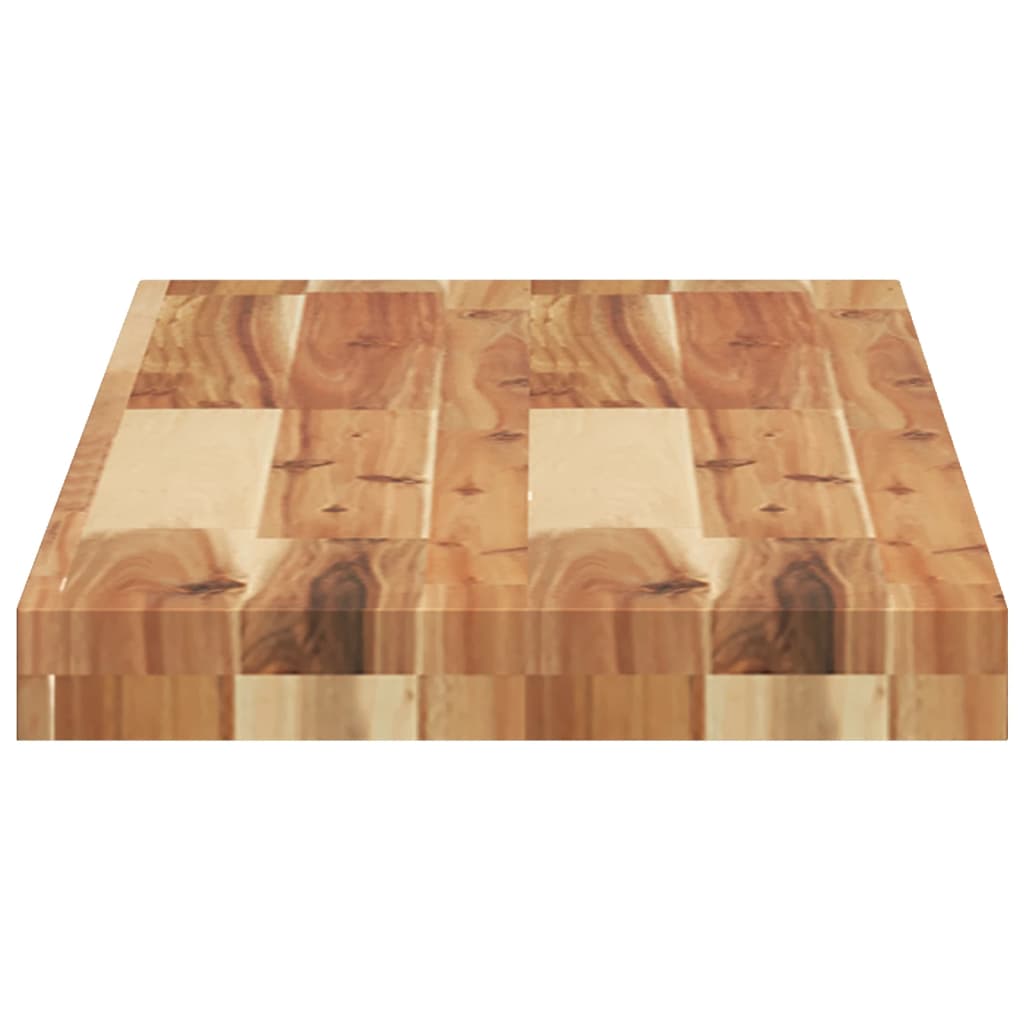 Mensole da Parete 4 pz 80x30x4 cm Legno Acacia Rifinito a Olio 3279614