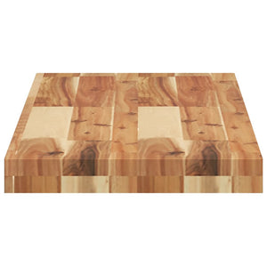 Mensole da Parete 4 pz 80x30x4 cm Legno Acacia Rifinito a Olio 3279614