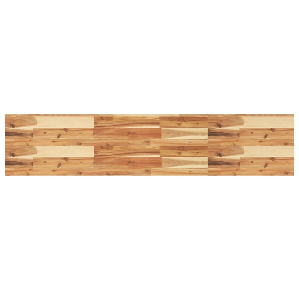 Ripiano a Parete 120x30x4cm Legno Massello Acacia Rifinito Olio 3279619