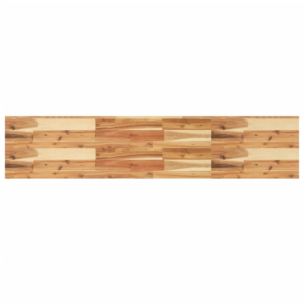 Ripiano a Parete 160x30x4cm Legno Massello Acacia Rifinito Olio 3279627