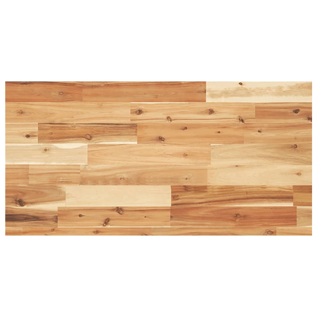 Ripiano a Parete 100x40x4cm Legno Massello Acacia Rifinito Olio 3279639