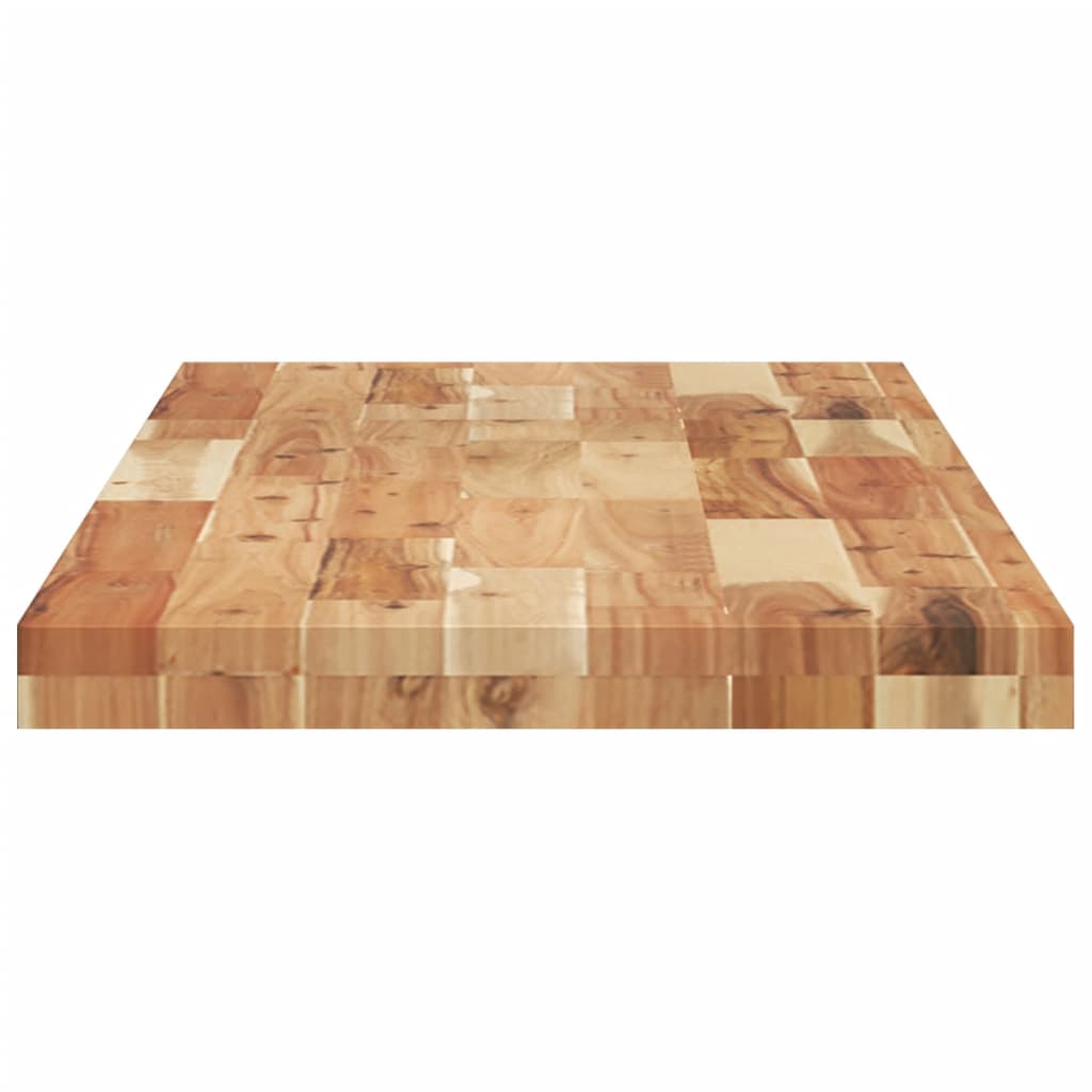 Ripiano a Parete 120x40x4cm Legno Massello Acacia Rifinito Olio 3279643