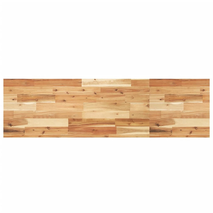 Ripiano a Parete 140x40x4cm Legno Massello Acacia Rifinito Olio 3279647