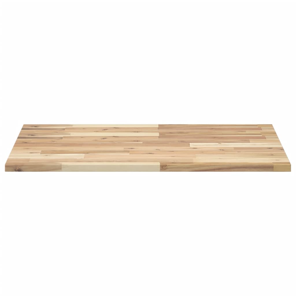 Piano da Bagno Non Trattato 100x60x2cm Legno Massello di Acacia 3279668