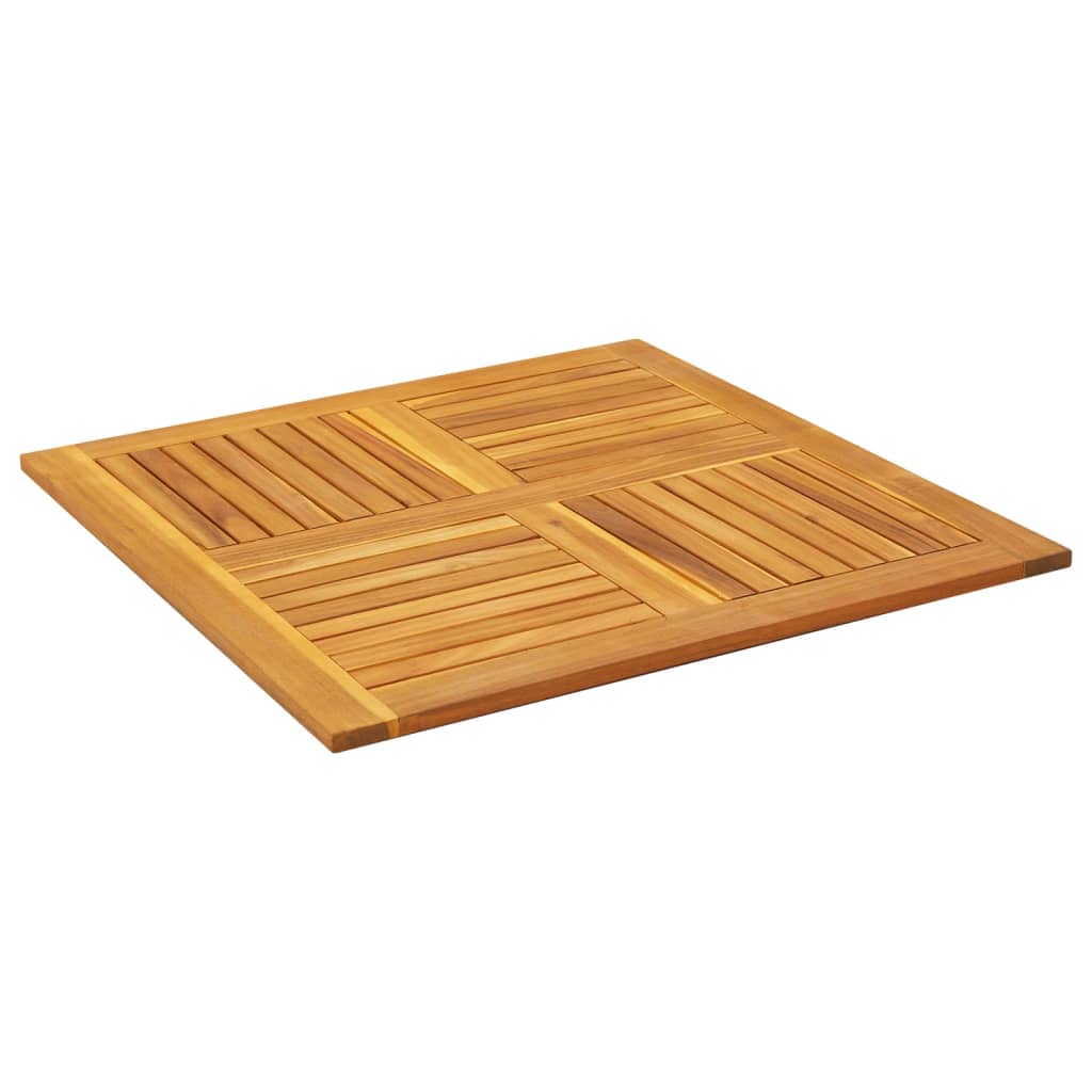 Piano per Tavolo 90x90x2,2 cm Quadrato Legno Massello di Faggio 4004257