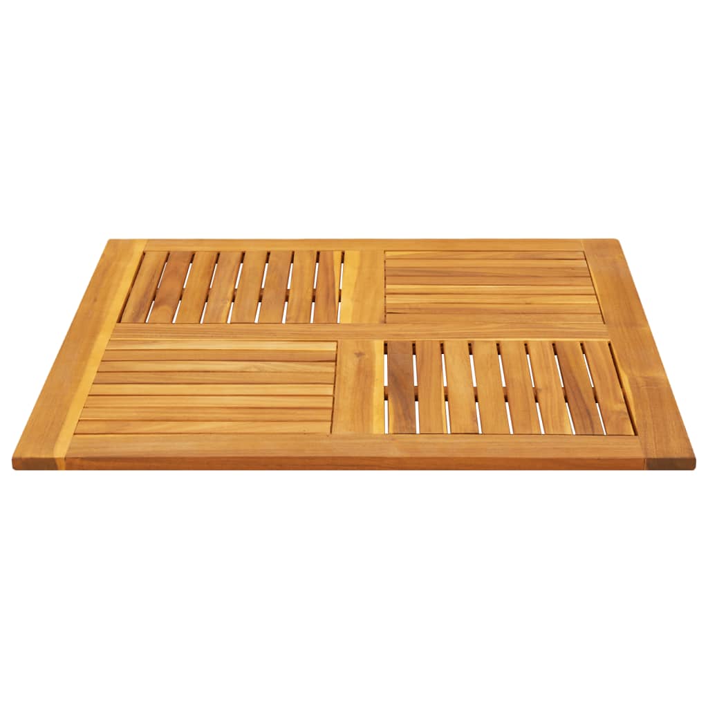 Piano per Tavolo 90x90x2,2 cm Quadrato Legno Massello di Faggio 4004257