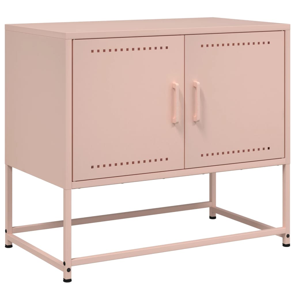 Mobile TV Rosa 68,5x39x60,5 cm in Acciaio 846471