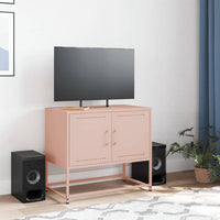 Mobile TV Rosa 68,5x39x60,5 cm in Acciaio 846471