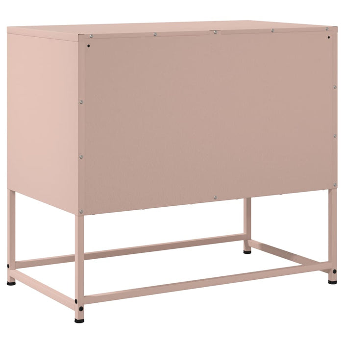 Mobile TV Rosa 68,5x39x60,5 cm in Acciaio 846471