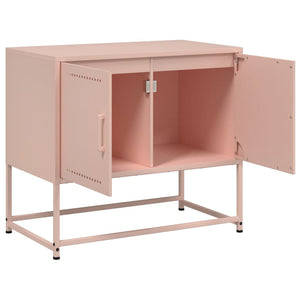 Mobile TV Rosa 68,5x39x60,5 cm in Acciaio 846471